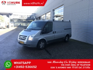 Ford Transit Bestelbus 2.2 TDCI 115 pk Euro 5 280M L2 APK 9-2025/ Limited/ 2x Schuifdeur/ 2.8t Trekverm./ Airco/ Camera/ Cruise