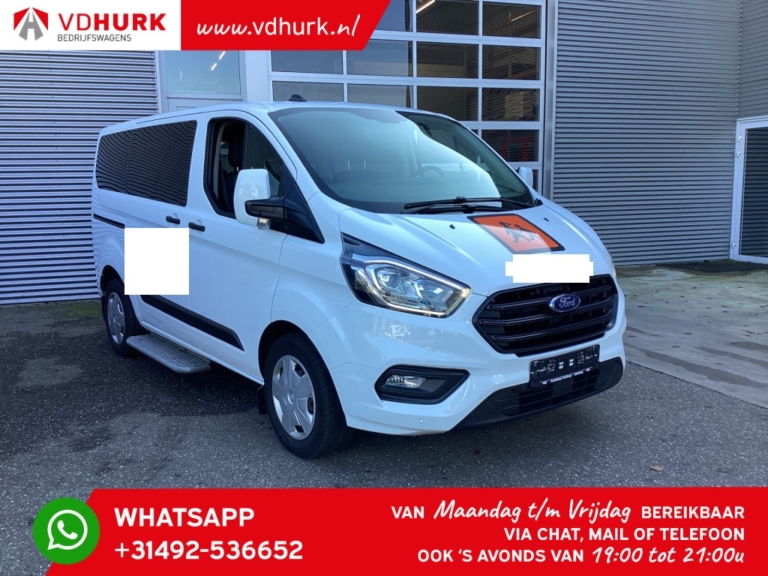 Ford Transit Custom Passenger Tourneo 2.0 TDCI € 33,261,- incl. TVA/BPM Trend Combi/ Kombi/ 9 Person/ 9 P/ Cruise/ PDC/ Airco