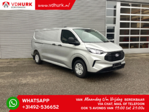 Ford Transit Custom Bestelbus 2.0 TDCI 136 pk L2 5 jaar/ 200.000km GARANTIE!/ Laadruimte pakket/ LED/ Climate/ Verw.Voorruit/ Carplay/ Camera/ PDC/ Cruise