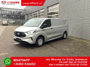 Ford Transit Custom Bestelbus 2.0 TDCI 136 pk L2 5 jaar/ 200.000km GARANTIE!/ Laadruimte pakket/ LED/ Climate/ Verw.Voorruit/ Carplay/ Camera/ PDC/ Cruise