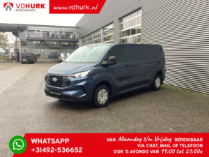 Ford Transit Custom Bestelbus 2.0 TDCI 136 pk L2 5 jaar/ 200.000km GARANTIE!/ Laadruimte pakket/ LED/ Climate/ Verw.Voorruit/ Carplay/ Camera/ PDC/ Cruise