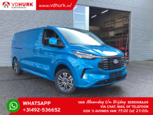 Ford Transit Custom Bestelbus 170 pk Aut. L2 Limited 5 JAAR/ 200.000 km GARANTIE Stoelverw./ 17” LMV/ Afn. Trekhaak/ Carplay