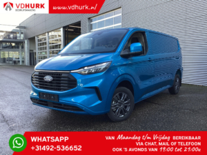 Ford Transit Custom Bestelbus 170 pk Aut. L2 Limited 5 JAAR/ 200.000 km GARANTIE Stoelverw./ 17” LMV/ Afn. Trekhaak/ Carplay