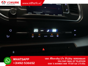 Opel Vivaro Bestelbus 2.0 CDTI 120 pk Aut. Dubbel cabine MARGE! HeadUp/ Navi/ Carplay/ Climate/ Camera/ PDC/ Cruise/ Trekhaak