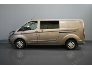 Ford Transit Custom Van 2.0 TDCI 130 hp Aut. L2 Limited DC Double Cab 2x Sliding door/ Seat heating/ CarPlay/ Navi/ Cruise/ LMV/ Camera