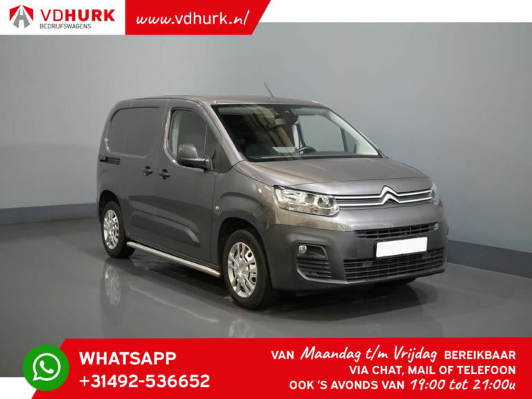 Citroën Berlingo Van 130 ch Aut. 2x Porte coulissante/ Climatisation/ CarPlay/ 3pers./ Croisière/ PDC/ Caméra/ Navi/ Sidebars