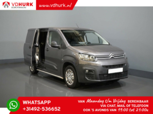 Citroën Berlingo Van 130 ch Aut. 2x Porte coulissante/ Climatisation/ CarPlay/ 3pers./ Croisière/ PDC/ Caméra/ Navi/ Sidebars