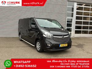 Opel Vivaro Bestelbus 1.6 CDTI 150 pk L2 DC Dubbel Cabine/ 2x Schuifdeur/ Keyless/ Stoelverw./ Navi/ Cruise/ PDC/ Sidebars