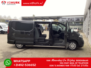 Opel Vivaro Bestelbus 1.6 CDTI 150 pk L2 DC Dubbel Cabine/ 2x Schuifdeur/ Keyless/ Stoelverw./ Navi/ Cruise/ PDC/ Sidebars