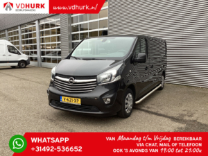 Opel Vivaro Bestelbus 1.6 CDTI 150 pk L2 DC Dubbel Cabine/ 2x Schuifdeur/ Keyless/ Stoelverw./ Navi/ Cruise/ PDC/ Sidebars