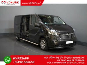 Opel Vivaro Van 1.6 CDTI 150 PS L2 DC Doppelkabine/ 2x Schiebetür/ Keyless/ Sitzheizung/ Navi/ Cruise/ PDC/ Seitenstangen