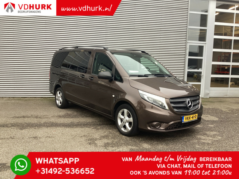 Mercedes-Benz Vito Van 119 CDI авт. з подвійною кабіною MARGE LED/ 2x зсувні двері/ Навігатор/ Клімат/ Камера/ PDC/ LMV/ Круїз/ Буксирувальний гак