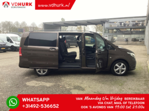 Mercedes-Benz Vito Bestelbus 119 CDI Aut. Dubbel Cabine MARGE LED/ 2x schuifdeur/ Navi/ Climate/ Camera/ PDC/ LMV/ Cruise/ Trekhaak