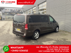 Mercedes-Benz Vito Bestelbus 119 CDI Aut. Dubbel Cabine MARGE LED/ 2x schuifdeur/ Navi/ Climate/ Camera/ PDC/ LMV/ Cruise/ Trekhaak