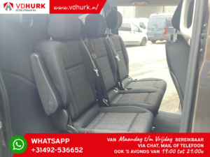 Mercedes-Benz Vito Bestelbus 119 CDI Aut. Dubbel Cabine MARGE LED/ 2x schuifdeur/ Navi/ Climate/ Camera/ PDC/ LMV/ Cruise/ Trekhaak