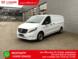 Mercedes-Benz Vito Van 116 CDI Aut. L3 XL LED/ 2x зсувні двері/ Підігрів підставки/ Підігрів сидінь/ Carplay/ Камера/ Круїз/ Буксирний гак