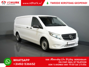 Mercedes-Benz Vito Van 116 CDI Aut. L3 XL LED/ 2x Porte coulissante/ Chauffage au sol/ Chauffage des sièges/ Carplay/ Caméra/ Croisière/ Crochet d'attelage