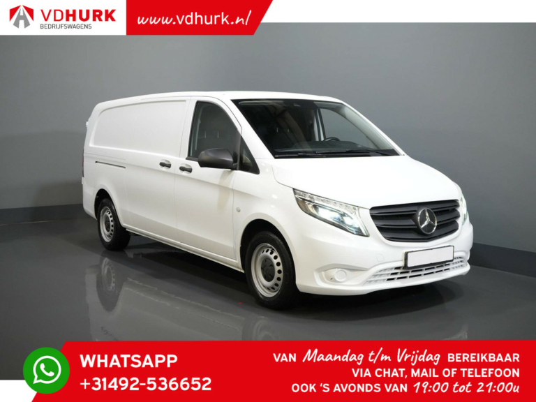 Mercedes-Benz Vito Van 116 CDI Aut. L3 XL LED/ 2x Porte coulissante/ Chauffage au sol/ Chauffage des sièges/ Carplay/ Caméra/ Croisière/ Crochet d'attelage