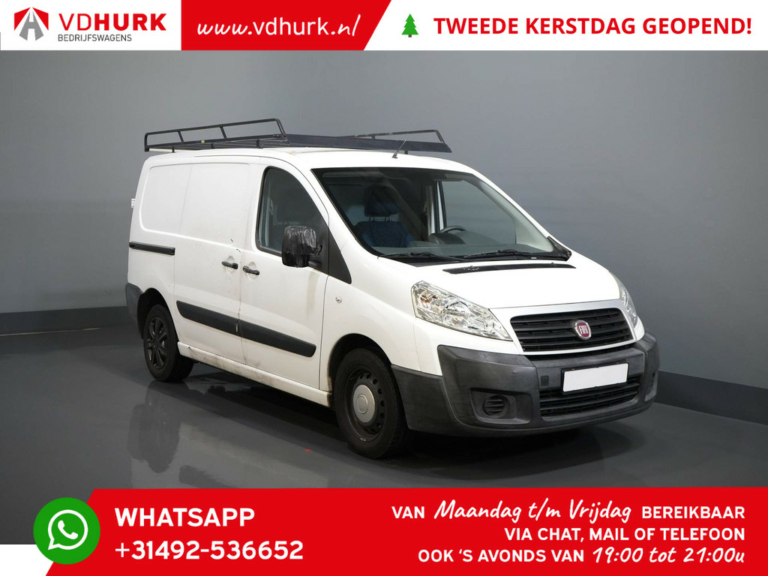 Fiat Scudo Van 1.6 MJ 90hp Imperial/ Airco/ Towbar/ MOT 05-2025