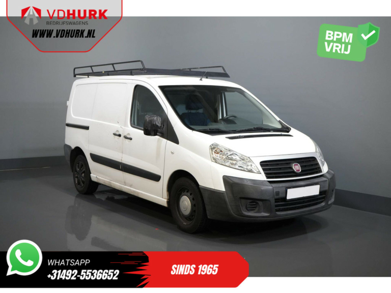 Fiat Scudo Bestelbus 1.6 MJ 90pk APK 05-'25/ Imperiaal/ Airco/ Trekhaak