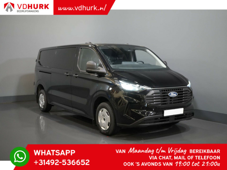 Ford Transit Custom Van 2.0 TDCI 136 CP L2 5 ani/ 200.000 km GARANȚIE! Dispozitiv de remorcare 2.7T/ Pachet pentru zona de încărcare/ Încălzire scaune/ Carplay/ Climă/ Cameră/ PDC/ Cru