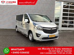 Opel Vivaro Van 1.6 CDTI 125 KM EUR6 L2 Double Cab NL car/ Sidebars/ Navi/ Camera/ PDC/ Cruise/ Airco