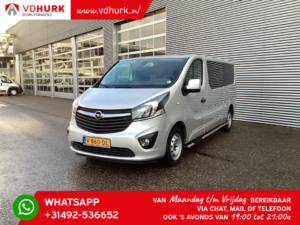 Opel Vivaro Van 1.6 CDTI 125 KM EUR6 L2 Double Cab NL car/ Sidebars/ Navi/ Camera/ PDC/ Cruise/ Airco