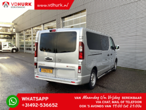 Opel Vivaro Van 1.6 CDTI 125 KM EUR6 L2 Double Cab NL car/ Sidebars/ Navi/ Camera/ PDC/ Cruise/ Airco