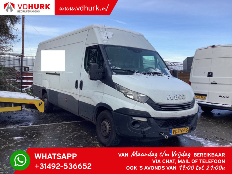 Iveco Daily Van 35S14V 2.3 410 Aut. EU6 *MOTOR DEFECT* 270Gr. Uși/ Scaun controlat de la distanță/ Climă/ Croazieră/ PDC/ Bara de remorcare