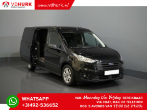 Ford Transit Connect Van 1.5 TDCI 100 CP Aut. L2 3 Pers./ Carplay/ LMV/ Clima/ Seatverw./ Camera/ LMV/ Cruise/ Towbar