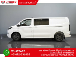 Ford Transit Custom Van 2.0 TDCI 150 hp L2 DC Double Cab LIMITED 2x Sliding door/ Adapt. Croisière/ Attelage électrique/ Caméra 360/ LED/ LMV/ Climatisation/ Carplay