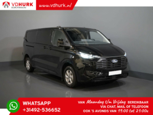 Ford Transit Custom Van 2.0 TDCI 170 hp Aut. L2 DC Double Cab LIMITED 2x Sliding door/ Adapt. Cruise/ 360 Camera/ LED/ LMV/ Climate/ Carplay