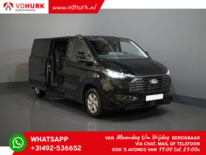 Ford Transit Custom Van 2.0 TDCI 170 hp Aut. L2 DC Double Cab LIMITED 2x Sliding door/ Adapt. Cruise/ 360 Camera/ LED/ LMV/ Climate/ Carplay