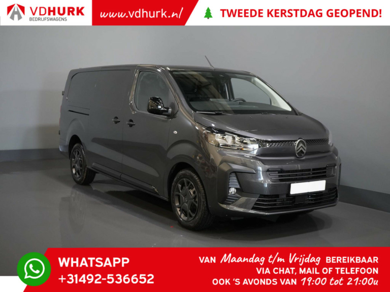 Citroën Jumpy Van 2.0 HDI 180 ch Aut. L3 Virtual.Cockpit/ Navi/ Carplay/ Camera/ PDC/ Cruise/ Airco