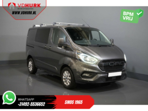 Ford Transit Custom Van 2.0 TDCI 130 CV Aut DC Doble Cabina Limited 2x Puerta corredera/ CarPlay/ Seatverw./ Cruise/ LMV/ Navi/ Cruise/ PDC