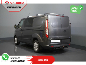 Ford Transit Custom Van 2.0 TDCI 130 к.с. Aut DC Double Cab Limited 2x Зсувні двері/ CarPlay/ Seatverw./ Cruise/ LMV/ Navi/ Cruise/ PDC