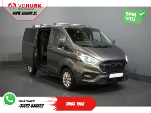 Ford Transit Custom Van 2.0 TDCI 130 к.с. Aut DC Double Cab Limited 2x Зсувні двері/ CarPlay/ Seatverw./ Cruise/ LMV/ Navi/ Cruise/ PDC