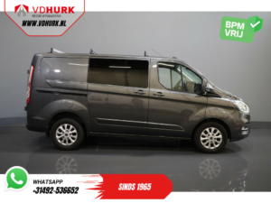 Ford Transit Custom Van 2.0 TDCI 130 к.с. Aut DC Double Cab Limited 2x Зсувні двері/ CarPlay/ Seatverw./ Cruise/ LMV/ Navi/ Cruise/ PDC