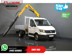 Volkswagen Crafter Overig 50 165 pk Effer 352S Kraan/ Crane/ Kran/ Autokran/ PTO/ Open laadbak/ Dubbel Lucht