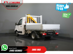 Volkswagen Crafter Overig 50 165 pk Effer 352S Kraan/ Crane/ Kran/ Autokran/ PTO/ Open laadbak/ Dubbel Lucht