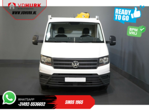 Volkswagen Crafter Overig 50 165 pk Effer 352S Kraan/ Crane/ Kran/ Autokran/ PTO/ Open laadbak/ Dubbel Lucht