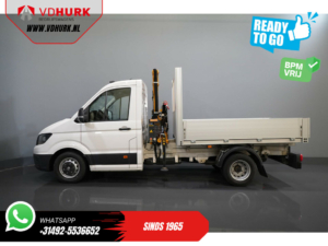 Volkswagen Crafter Overig 50 165 pk Effer 352S Kraan/ Crane/ Kran/ Autokran/ PTO/ Open laadbak/ Dubbel Lucht