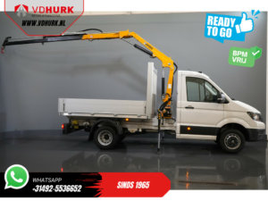 Volkswagen Crafter Overig 50 165 pk Effer 352S Kraan/ Crane/ Kran/ Autokran/ PTO/ Open laadbak/ Dubbel Lucht