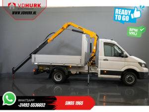 Volkswagen Crafter Overig 50 165 pk Effer 352S Kraan/ Crane/ Kran/ Autokran/ PTO/ Open laadbak/ Dubbel Lucht