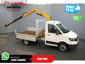 Volkswagen Crafter Overig 50 165 pk Effer 352S Kraan/ Crane/ Kran/ Autokran/ PTO/ Open laadbak/ Dubbel Lucht