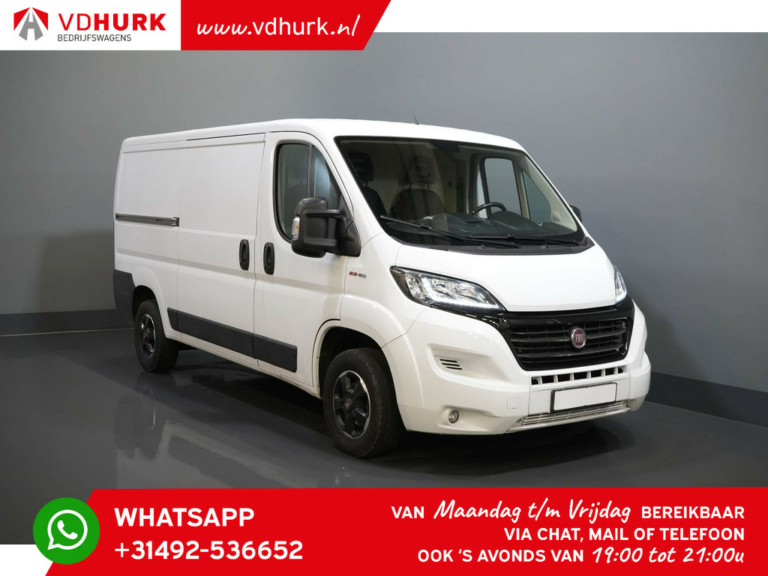 Fiat Ducato Van 2.3 MJ 120 ch L2 Climatisation/ Caméra/ Croisière/ LMV/ Navi/ Crochet d'attelage