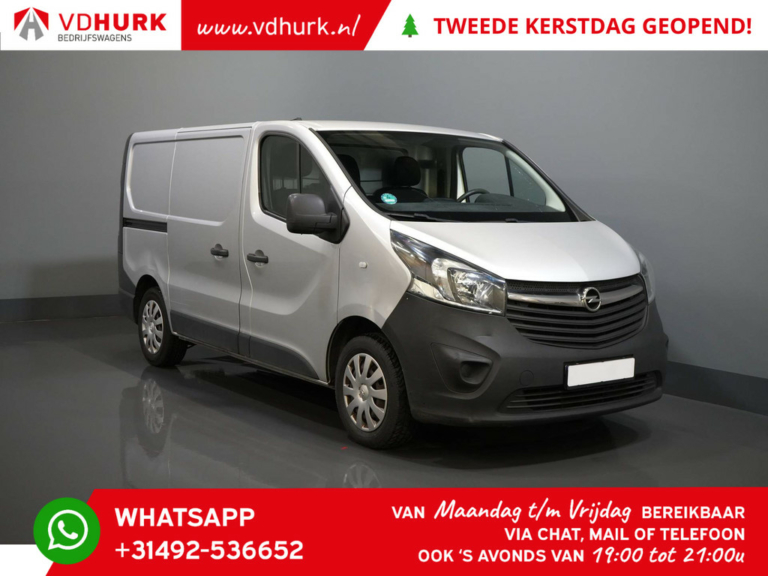 Opel Vivaro Van 1.6 CDTI MOT 11-'25 Croisière/ Airco/ Crochet de remorquage