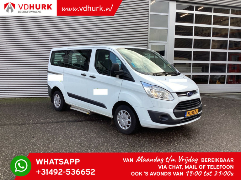 Ford Transit Custom Passenger van Tourneo 2.0 TDCI BPM Free ! € 19,292 incl. VAT Trend Combi/ Kombi/ 9 Person/ 9 P/ Cruise/ PDC/ Airco