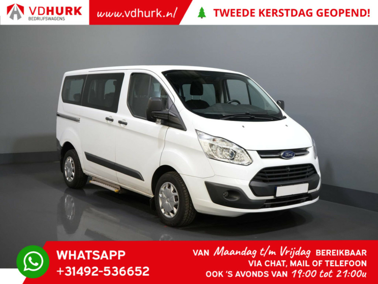 Ford Transit Custom Passenger van Tourneo 2.0 TDCI BPM Free ! € 19,292 incl. VAT Trend Combi/ Kombi/ 9 Person/ 9 P/ Cruise/ PDC/ Airco