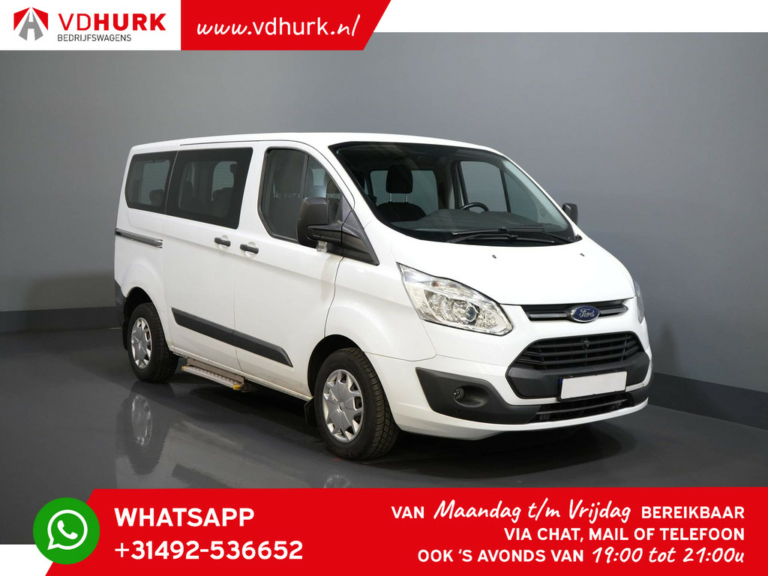 Ford Transit Custom Passenger van Tourneo 2.0 TDCI BPM Free! € 19,292 incl. VAT Trend Combi/ Kombi/ 9 Person/ 9 P/ Cruise/ PDC/ Airco